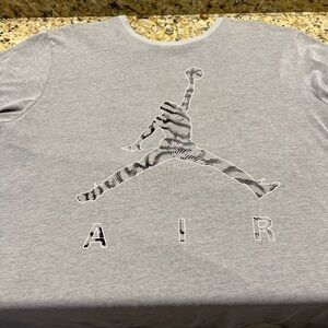 Gray Air Jordan T-Shirt